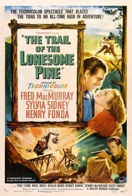 The Trail of the Lonesome Pine Wood Print