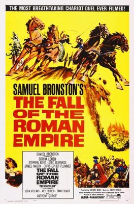 The Fall of the Roman Empire Wooden Framed Poster