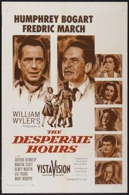 The Desperate Hours Wooden Framed Poster
