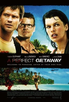 A Perfect Getaway Poster with Hanger
