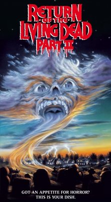 Return of the Living Dead Part II Poster with Hanger