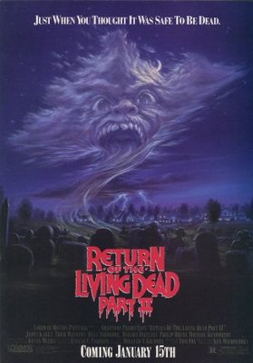 Return of the Living Dead Part II Poster with Hanger