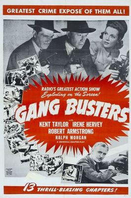 Gang Busters Metal Framed Poster
