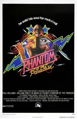 Phantom of the Paradise Wooden Framed Poster