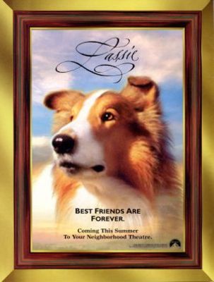 Lassie Wooden Framed Poster