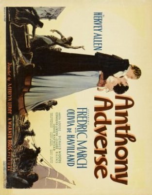 Anthony Adverse Wooden Framed Poster
