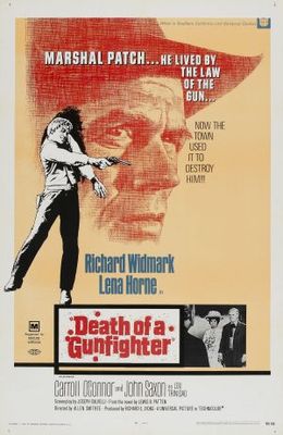 Death of a Gunfighter Wooden Framed Poster