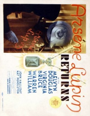 ArsÃ¨ne Lupin Returns Metal Framed Poster