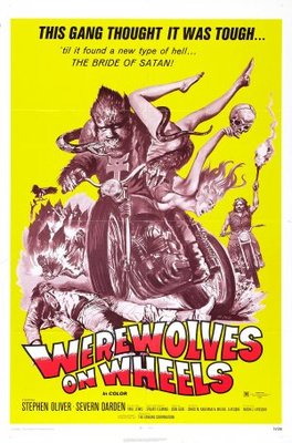 Werewolves on Wheels Wood Print