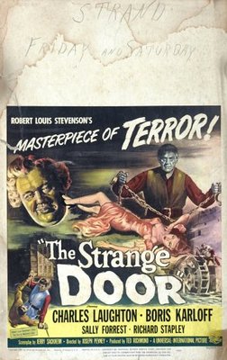 The Strange Door Wooden Framed Poster