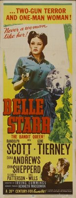 Belle Starr Wooden Framed Poster