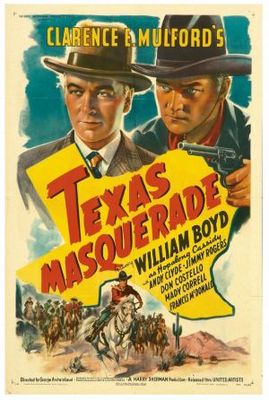 Texas Masquerade Poster with Hanger