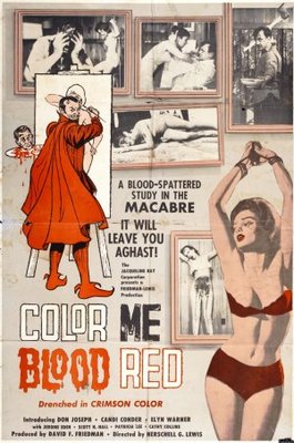 Color Me Blood Red Metal Framed Poster