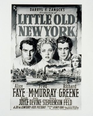 Little Old New York Metal Framed Poster