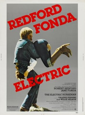 The Electric Horseman Wooden Framed Poster