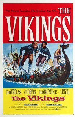 The Vikings Wooden Framed Poster