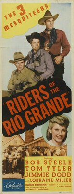 Riders of the Rio Grande Wooden Framed Poster