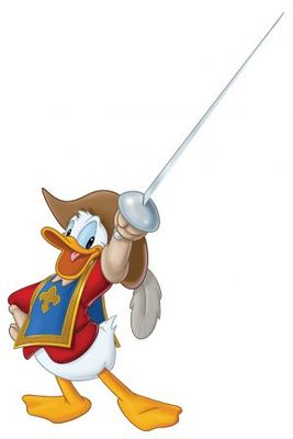 Mickey, Donald, Goofy: The Three Musketeers Poster with Hanger