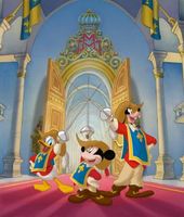 Mickey, Donald, Goofy: The Three Musketeers t-shirt #664234