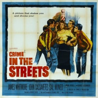 Crime in the Streets Wooden Framed Poster