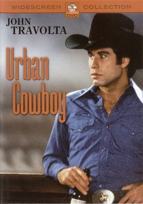 Urban Cowboy Wooden Framed Poster