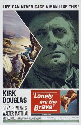 Lonely Are the Brave Canvas Poster