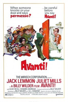 Avanti! Poster with Hanger