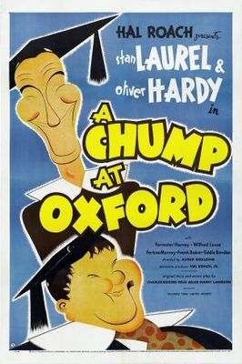 A Chump at Oxford Poster with Hanger