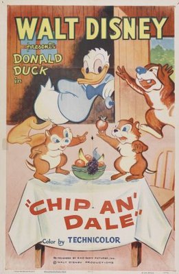 Chip an' Dale Poster with Hanger