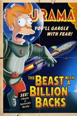 Futurama: The Beast with a Billion Backs Wood Print