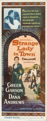 Strange Lady in Town Canvas Poster