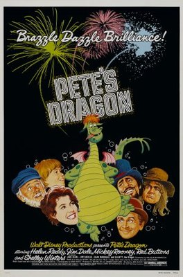 Pete's Dragon Wooden Framed Poster