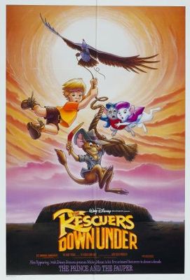 The Rescuers Down Under Poster with Hanger