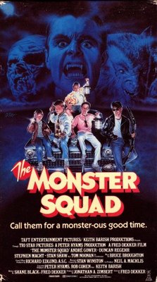 The Monster Squad Wooden Framed Poster