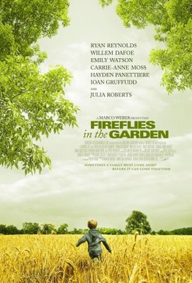 Fireflies in the Garden Poster with Hanger