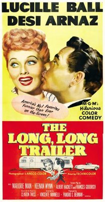 The Long, Long Trailer Canvas Poster