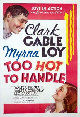 Too Hot to Handle Wooden Framed Poster