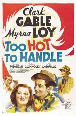 Too Hot to Handle Wooden Framed Poster