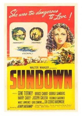 Sundown Canvas Poster