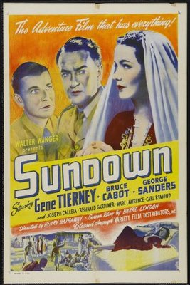 Sundown Poster with Hanger