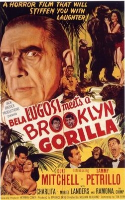 Bela Lugosi Meets a Brooklyn Gorilla Poster with Hanger