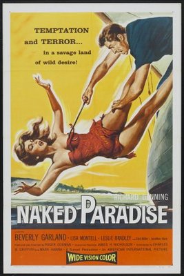 Naked Paradise Metal Framed Poster