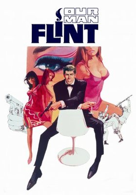 Our Man Flint Canvas Poster