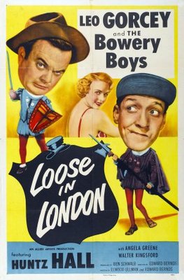 Loose in London Canvas Poster