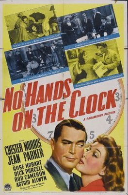 No Hands on the Clock Wooden Framed Poster