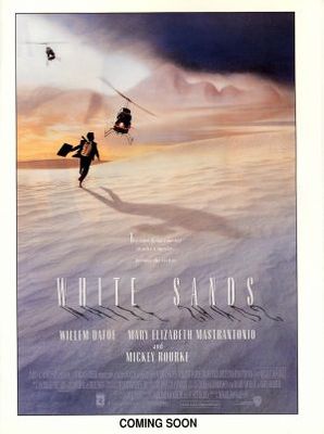 White Sands Canvas Poster