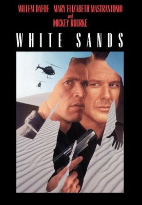 White Sands Wooden Framed Poster