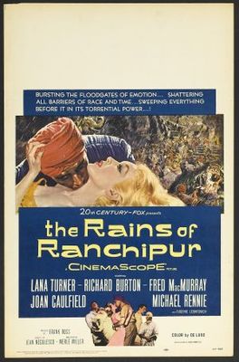 The Rains of Ranchipur Poster with Hanger