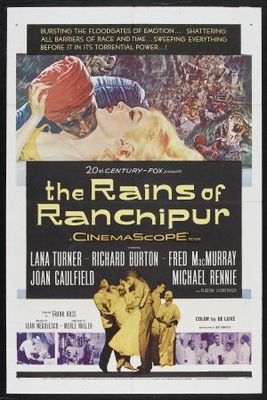 The Rains of Ranchipur Wooden Framed Poster