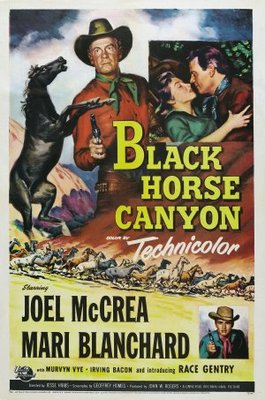 Black Horse Canyon Canvas Poster